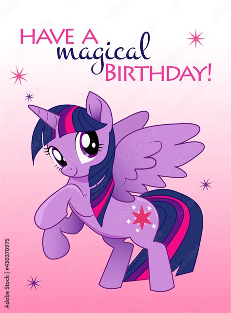 Download 632+ My Little Pony Birthday Card Cut Images